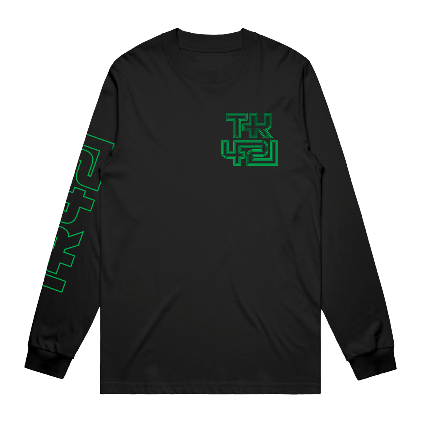 TK421 Electric Green Long Sleeve