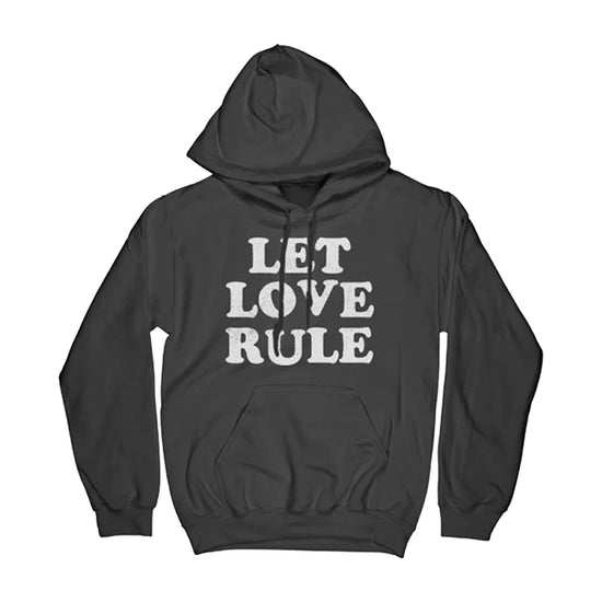 Let Love Rule Black Hoodie