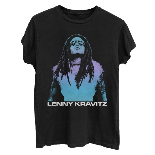 Purple & Blue Portrait Tee