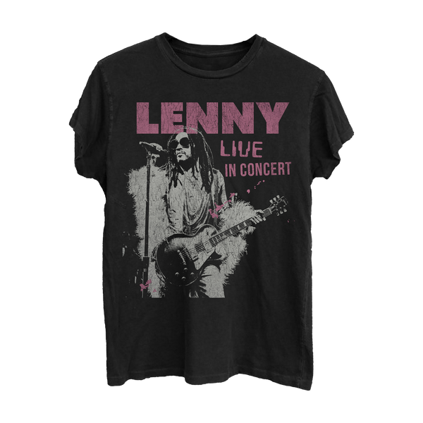 LENNY KRAVITZ JAPAN TOUR'91 Tシャツ XLサイズ LiveInConcert_Front_grande.png
