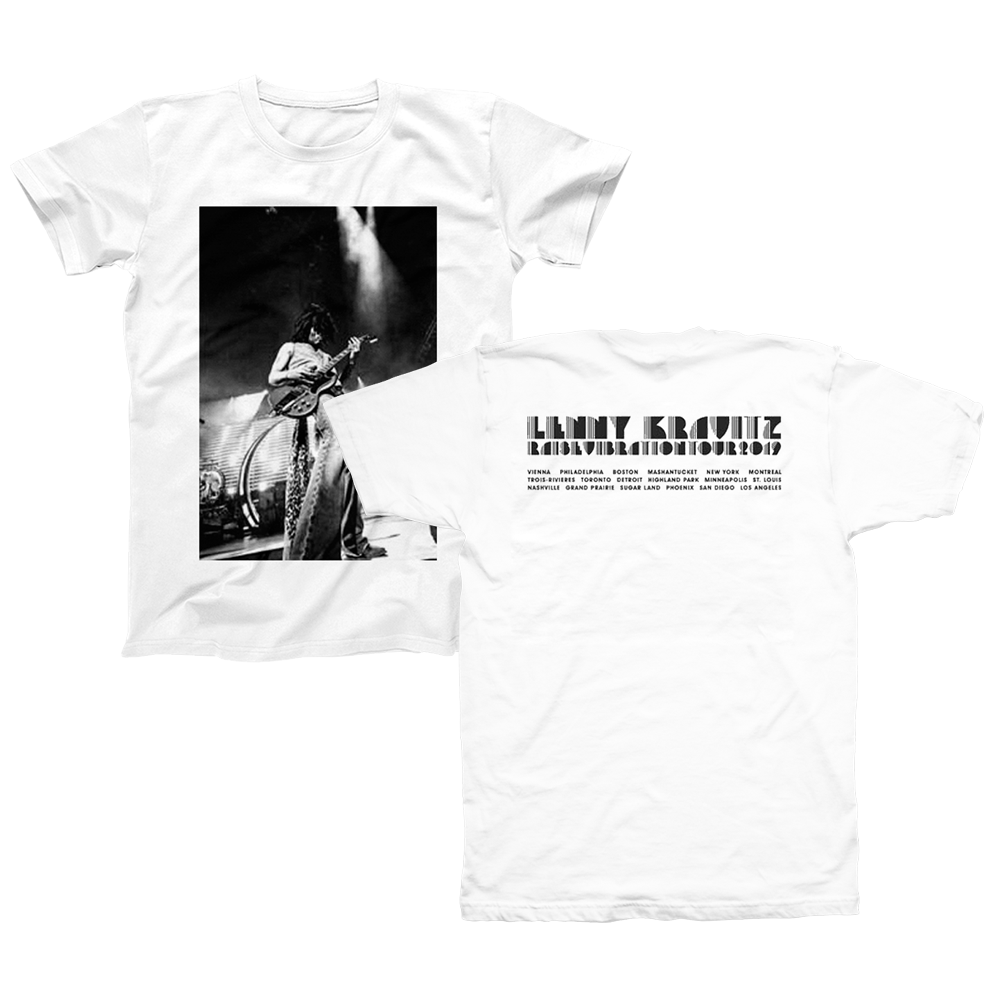 B&W Standing Guitar Tour Tee